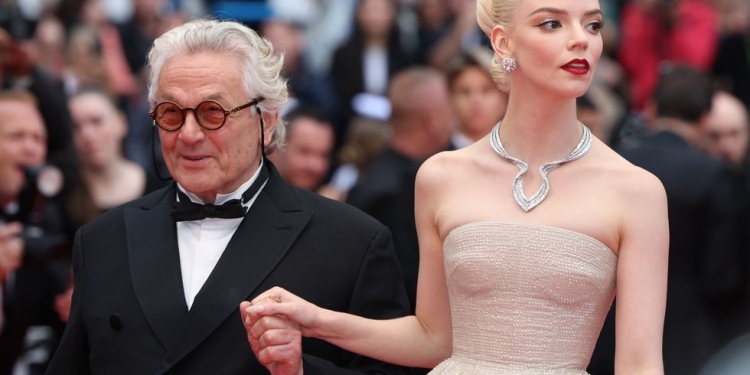 Anya Taylor-Joy Shines in Nude Ball Gown and Diamonds at Cannes  for Furiosa Premiere